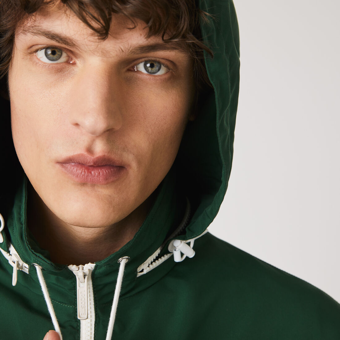 Men's Lightweight Water-Resistant Hooded Windbreaker Men's Lightweight Water-Resistant Hooded Windbreaker