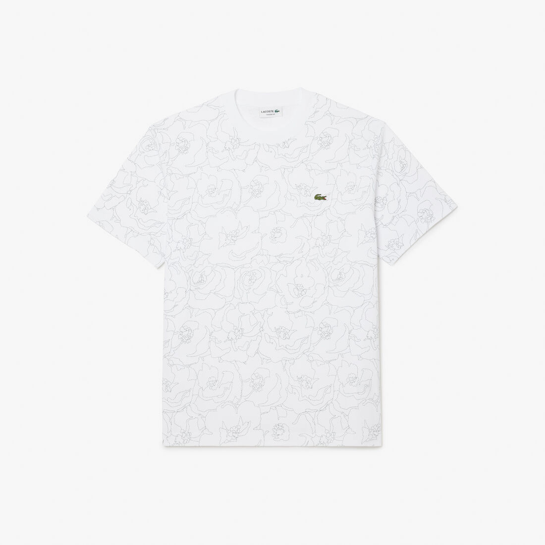 Classic Fit Flower Print T-shirt