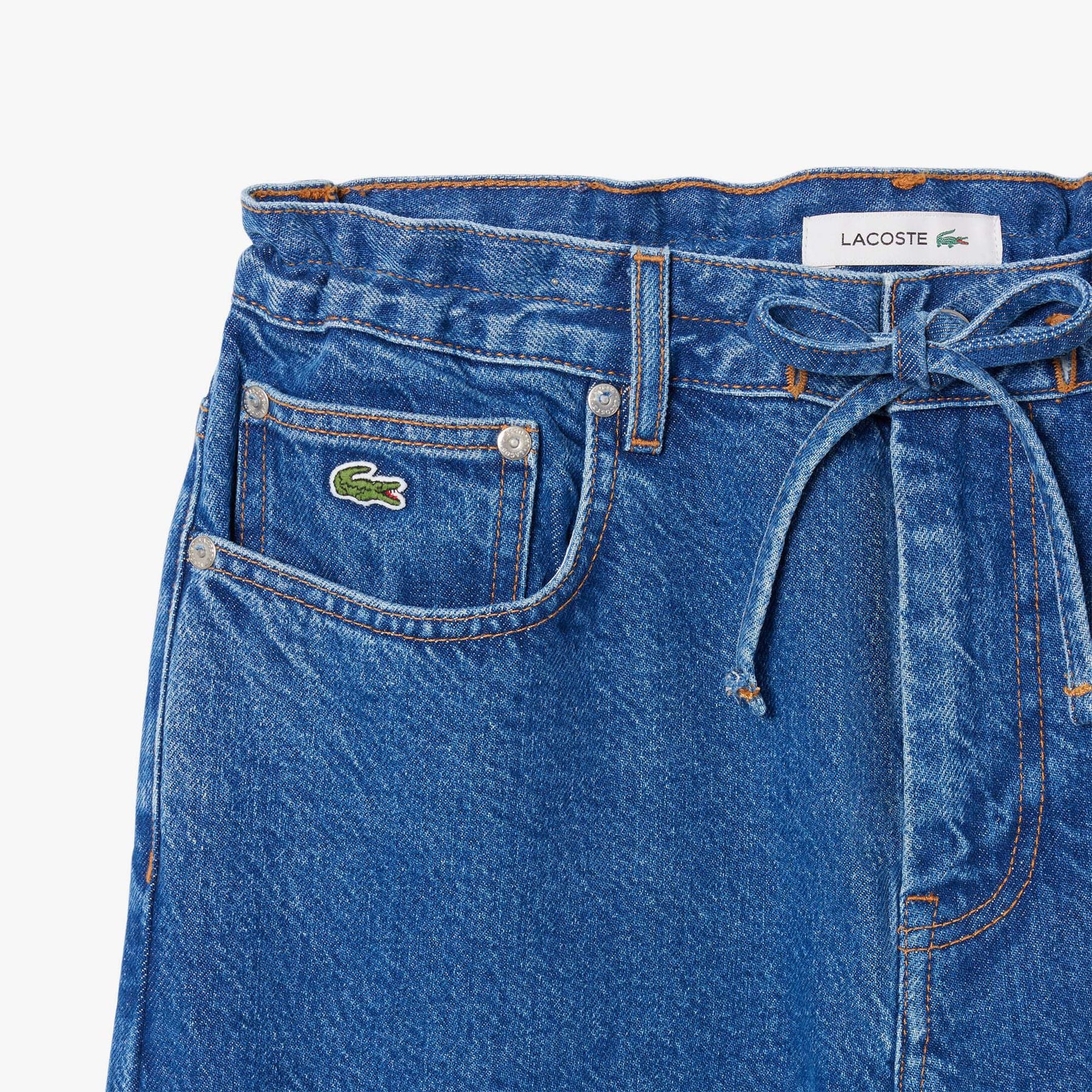 Wide Fit Denim Jeans lacoste wide fit denim jeans