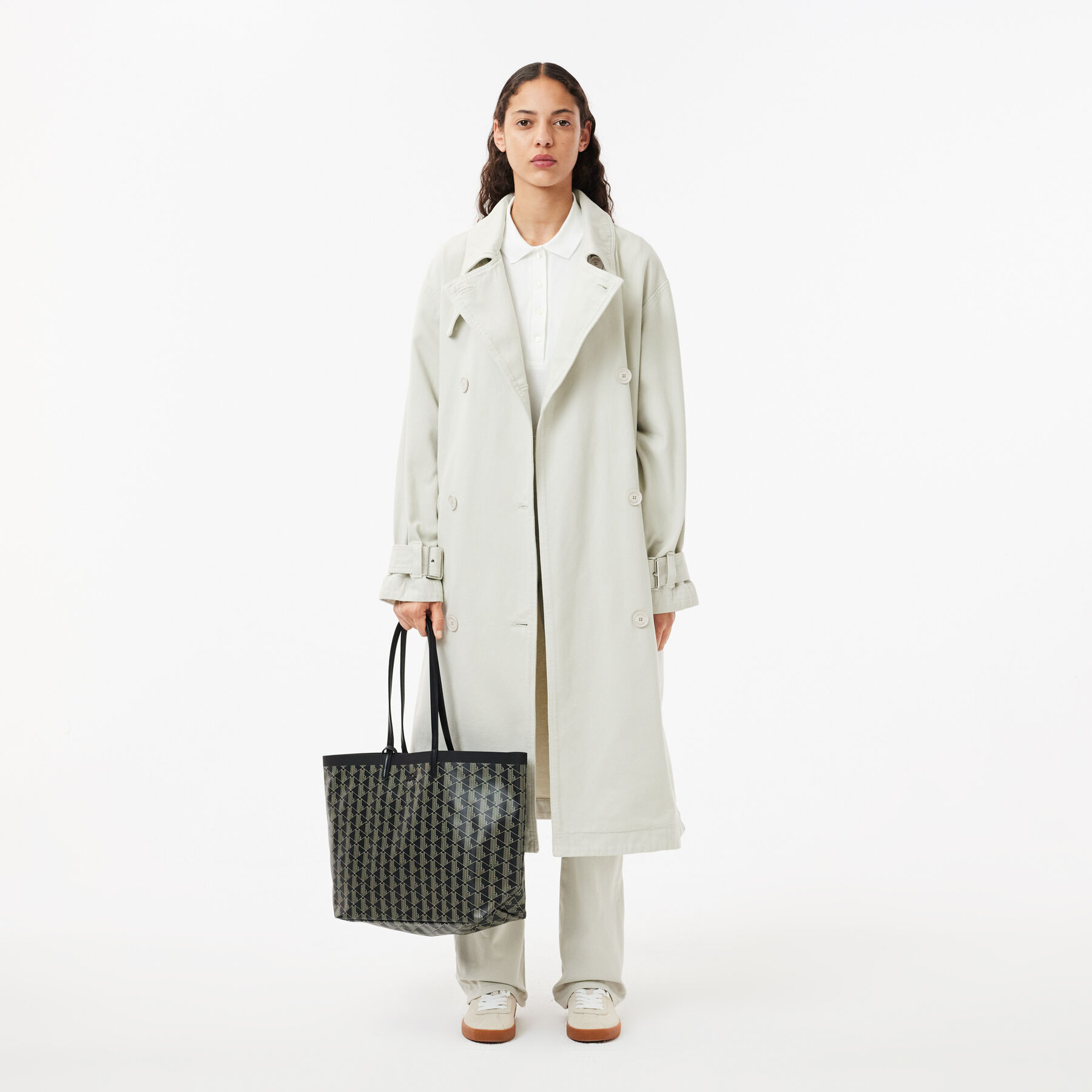 Zely Tote with Removable Pouch lacoste zely tote with removable pouch