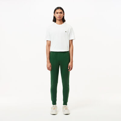 Men's Lacoste Organic Cotton Fleece Trackpants