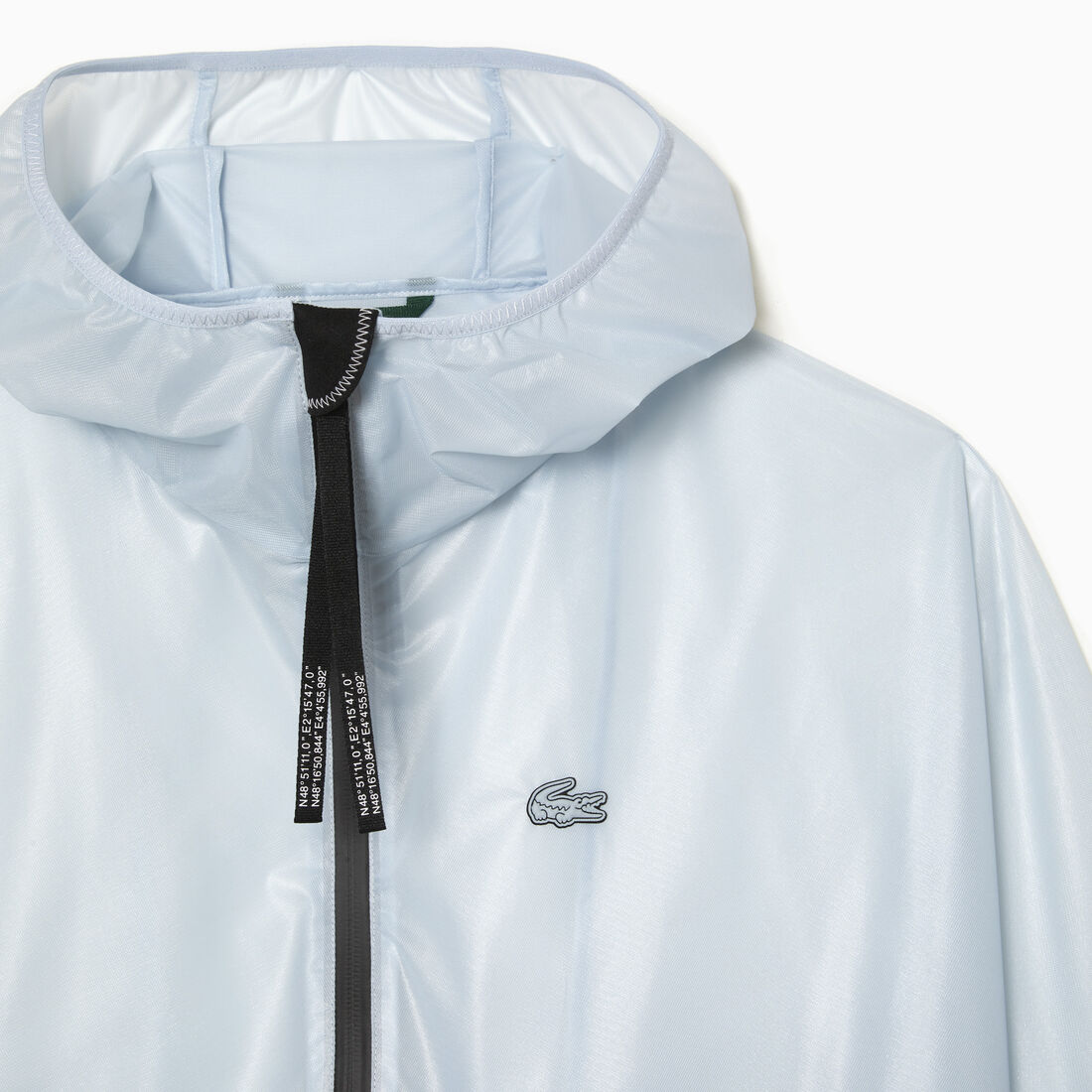 Women’s Lacoste Transparent Windbreaker Women’s Lacoste Transparent Windbreaker