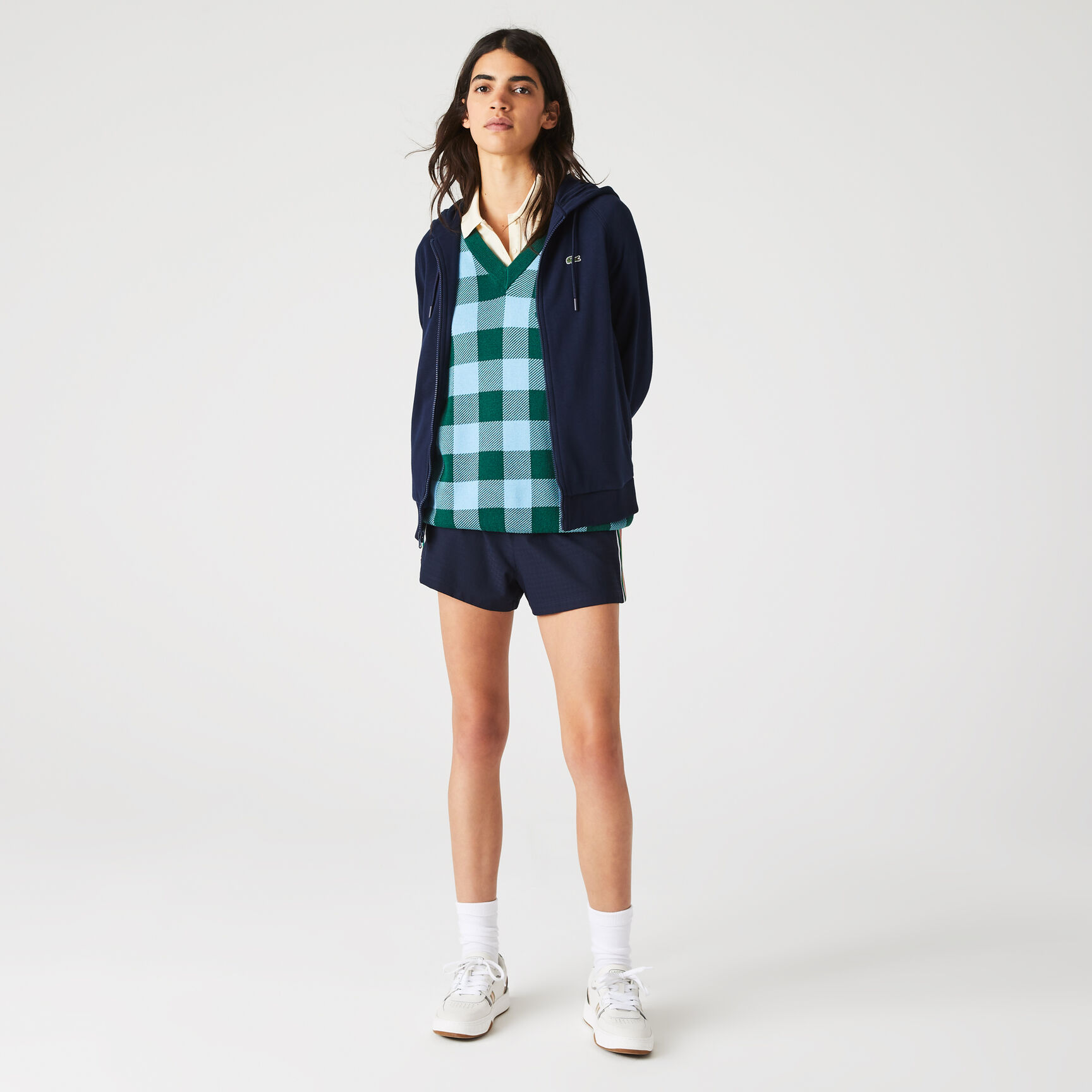 Women's Cotton Blend Fleece Zip Hoodie