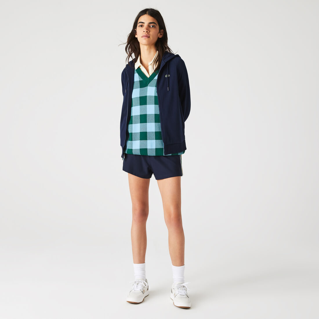 Women's Cotton Blend Fleece Zip Hoodie Women's Cotton Blend Fleece Zip Hoodie