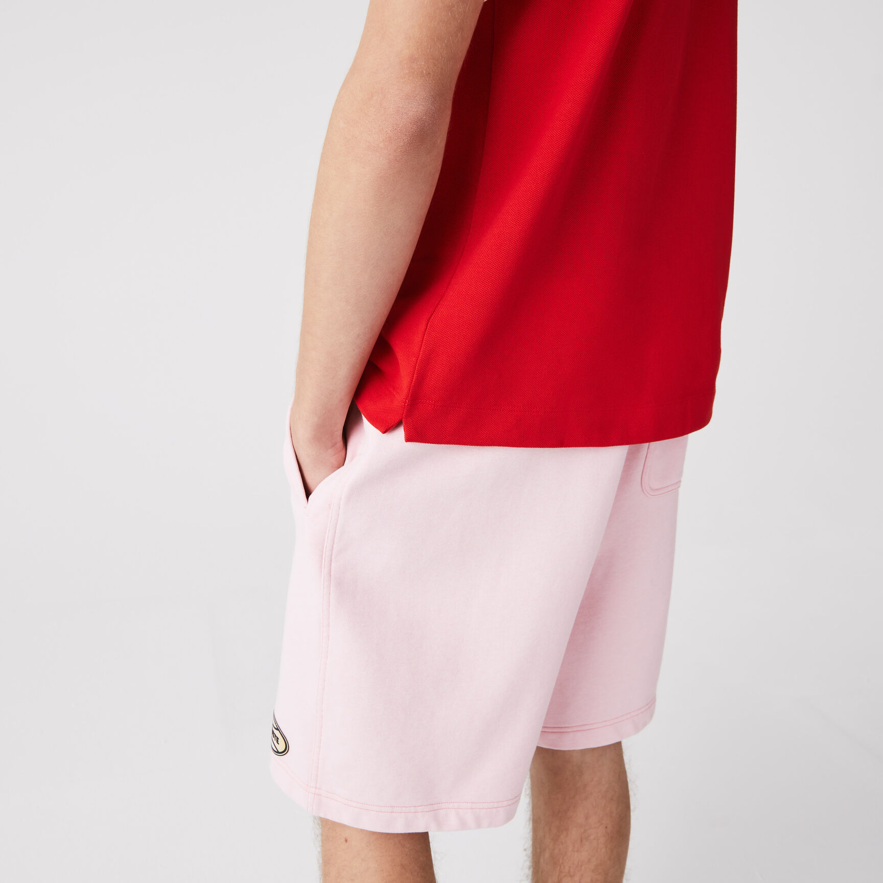 Men&rsquo;s Lacoste Classic Fit Striped Accents Cotton Piqu&eacute; Polo Shirt