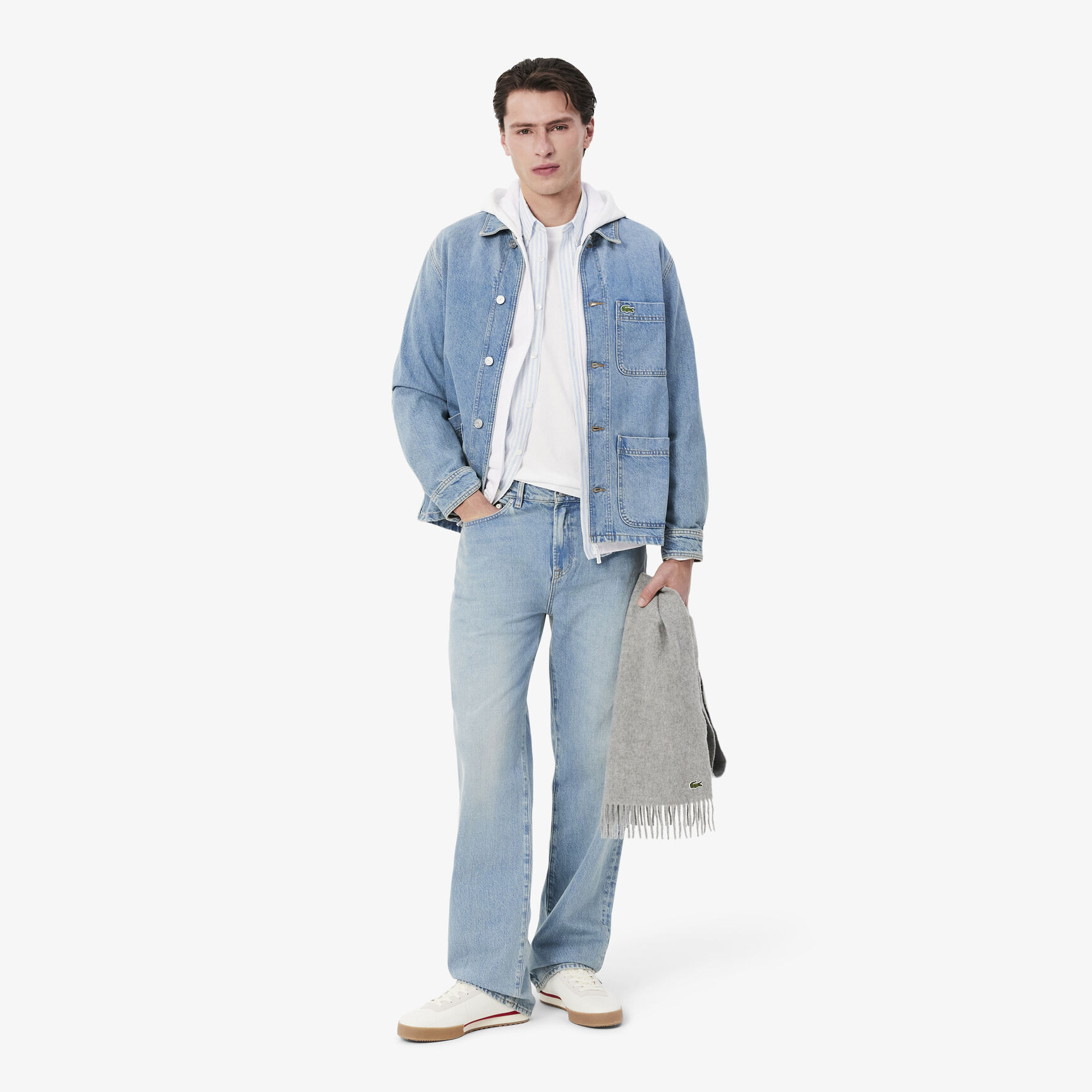 هودي من الصوف بسحاب