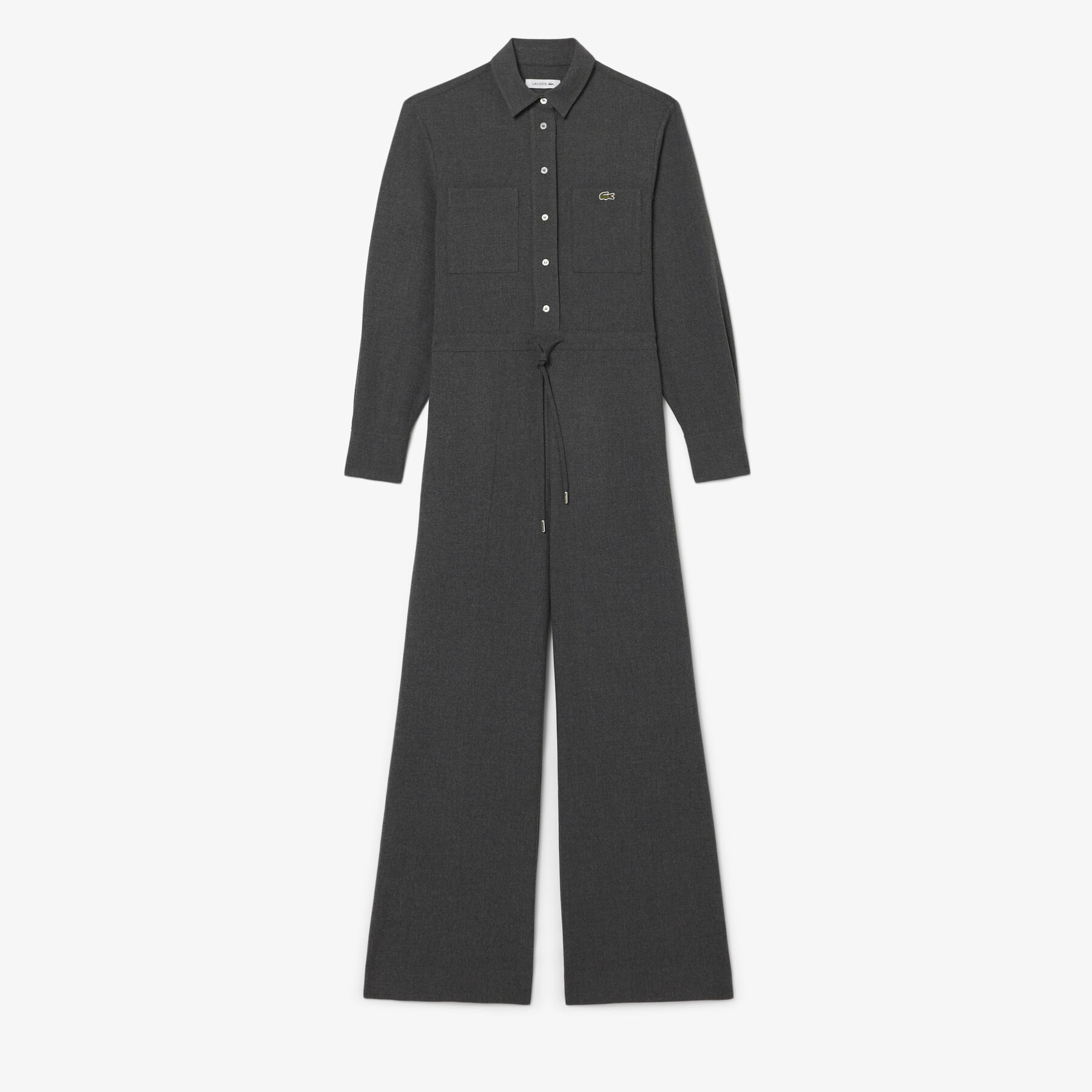 Long Sleeved Flannel Jumpsuit lacoste long sleeved flannel jumpsuit