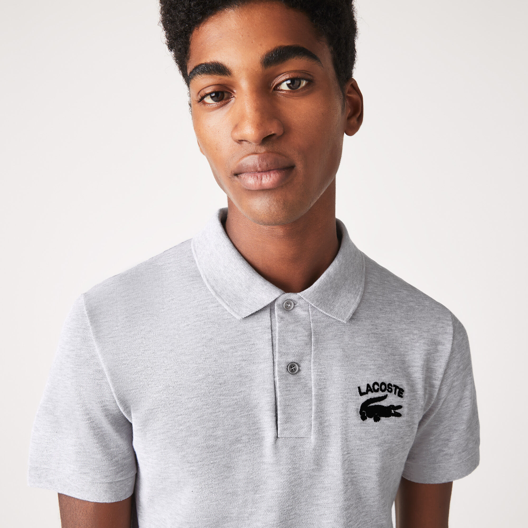 Buy Men s Lacoste Branded Stretch Mini Piqu Polo Lacoste EG