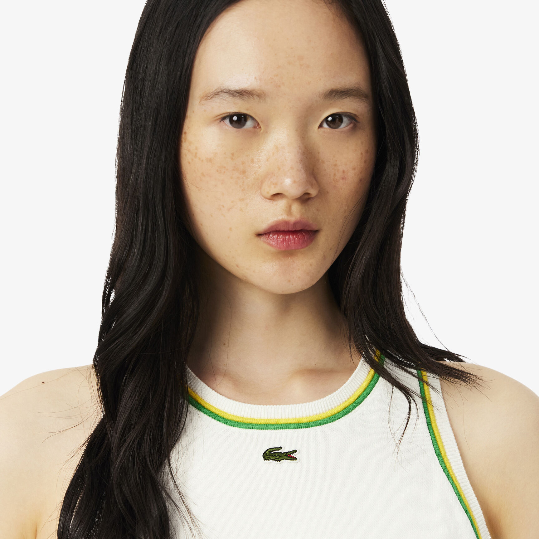 بلوزة جيرسي قطنية بدون أكمام بلوزة جيرسي قطنية بدون أكمام