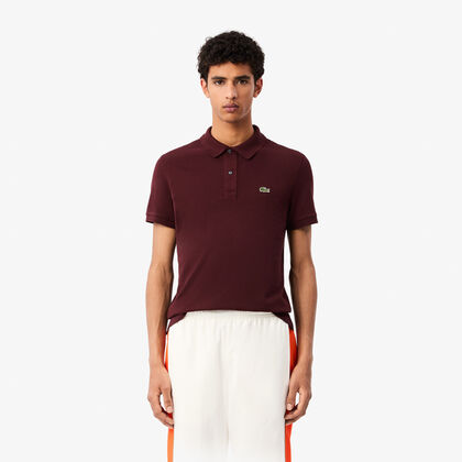 Men's Slim Fit Lacoste Polo Shirt In Petit Piqué