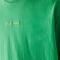 لاكوست تي شيرت قطني للجنسين قصة فضفاضة وتطريز ذهبي مجموعة lacoste live