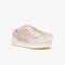 Women's Lacoste T-Clip Leather Gum Sole Trainers women s lacoste t clip leather gum sole trainers