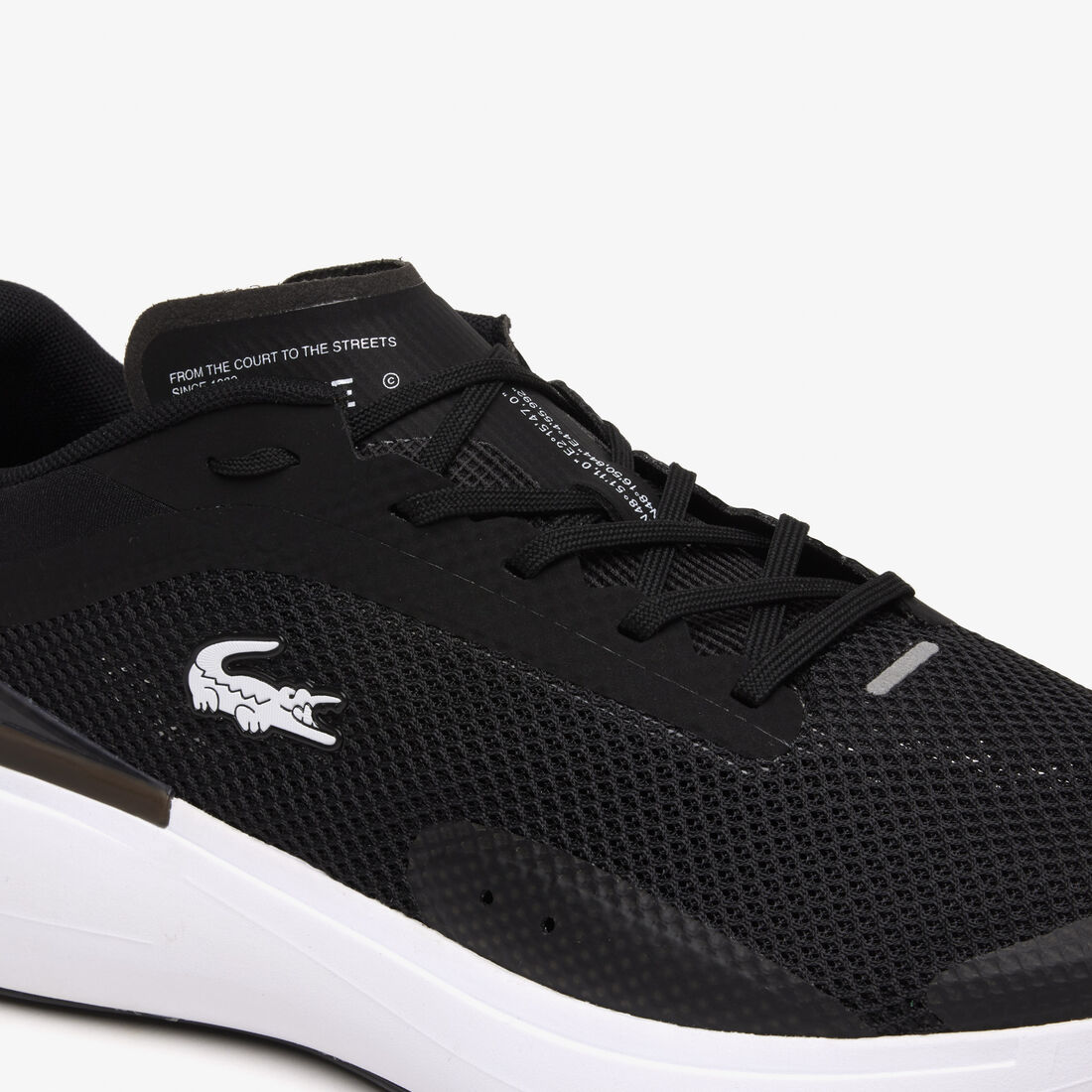 Men's Lacoste Run Spin Evo Breathable Mesh Trainers Men's Lacoste Run Spin Evo Breathable Mesh Trainers