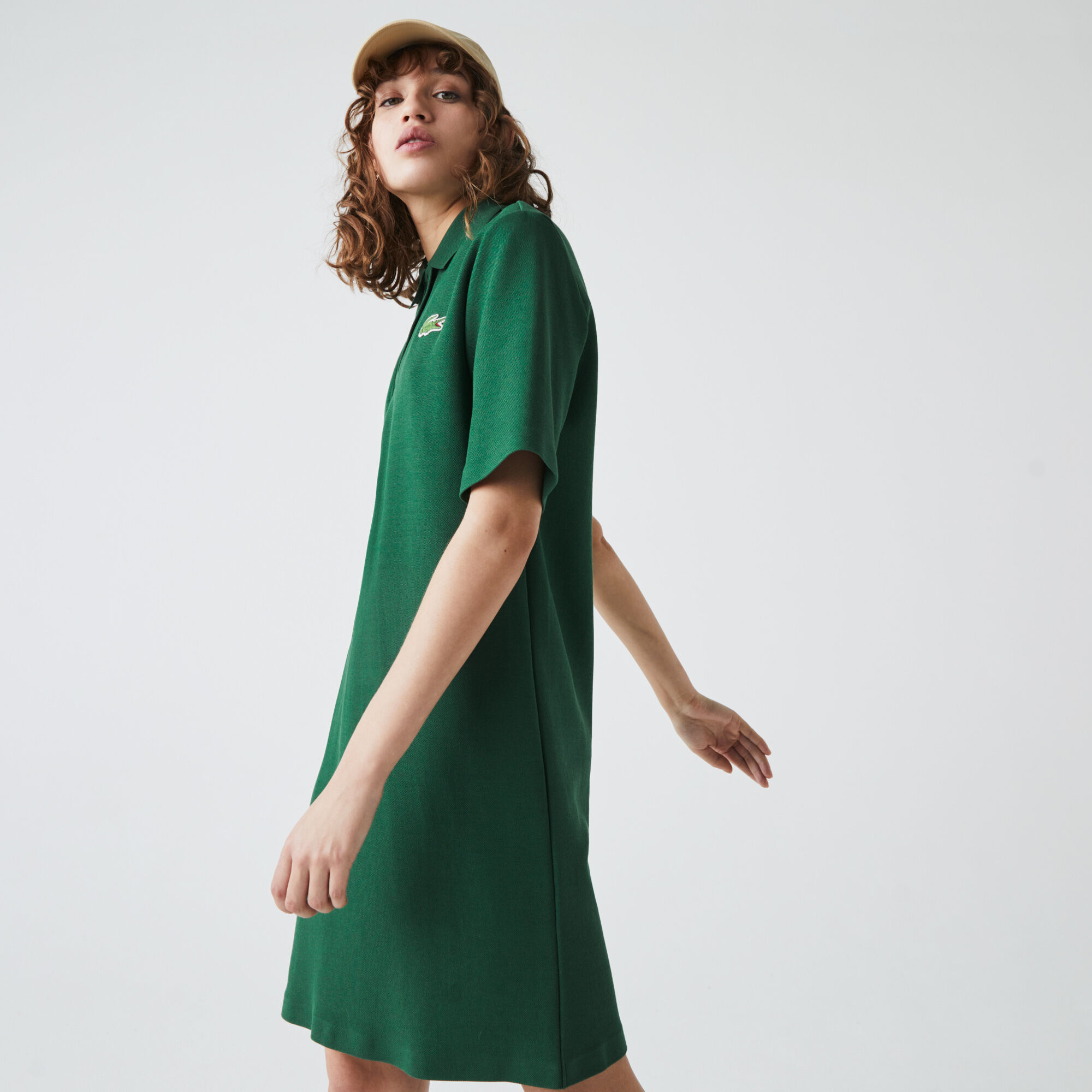 Women’s Stretch Cotton Piqué Polo Dress Women’s Stretch Cotton Piqué Polo Dress