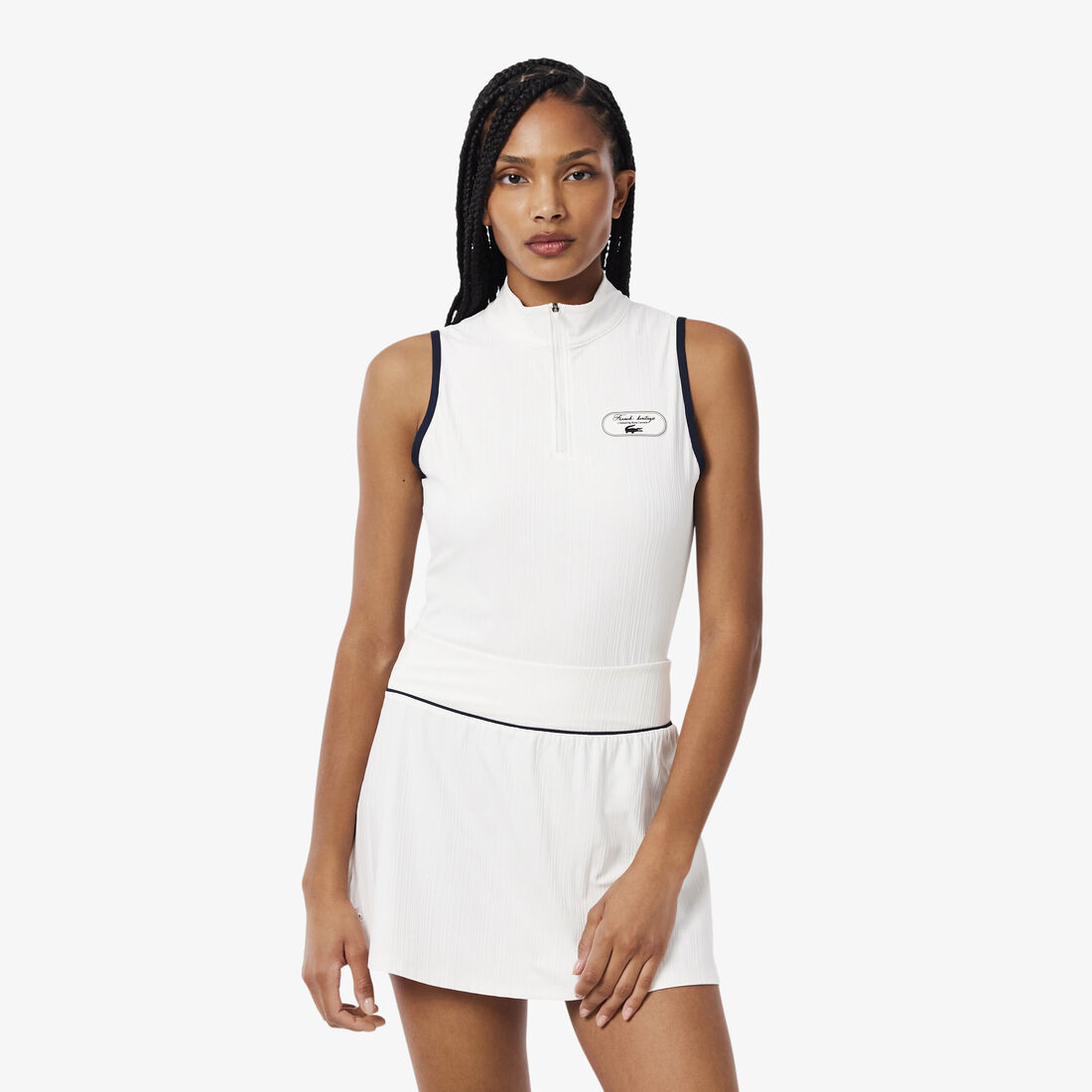 Ultra Dry Badge Accent Tennis Heritage Tank Top lacoste ultra dry badge accent tennis heritage tank top