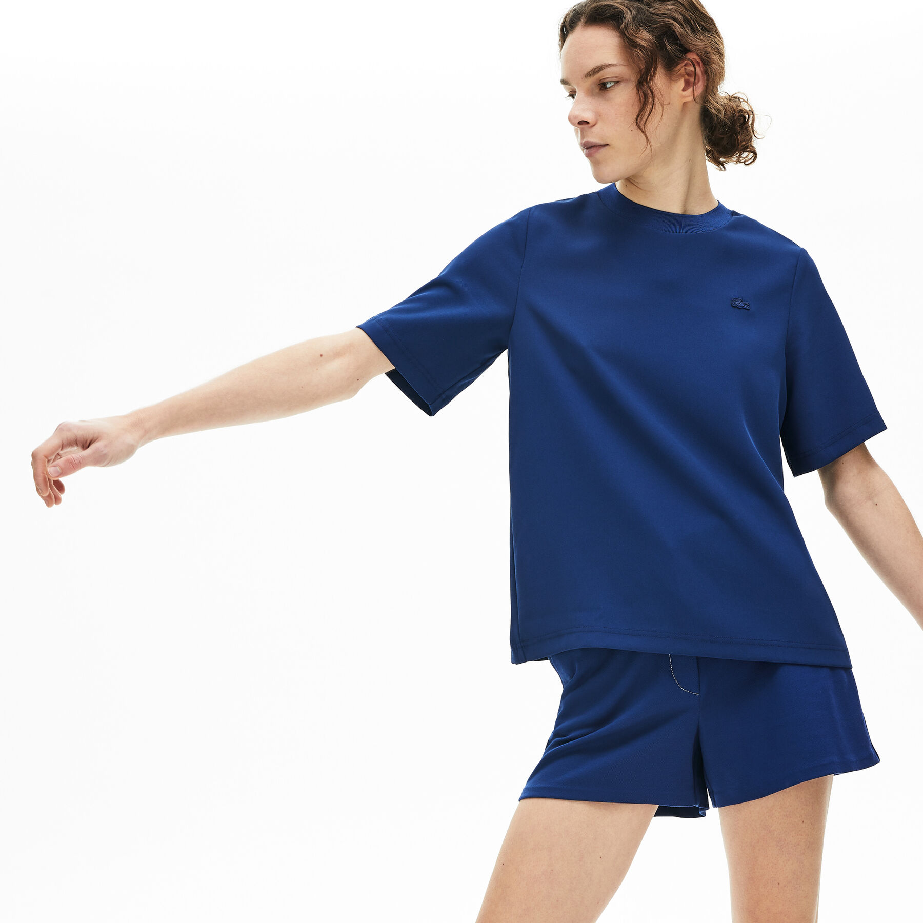 Women's Twill T-shirt lacoste women s twill t shirt