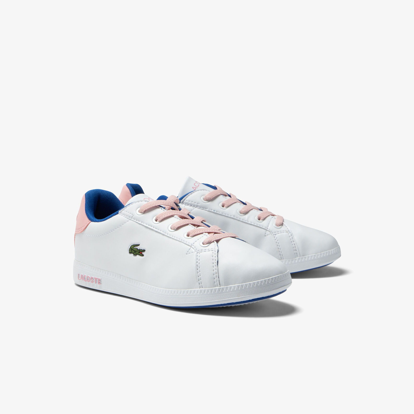 Children's Lacoste Graduate Synthetic Trainers