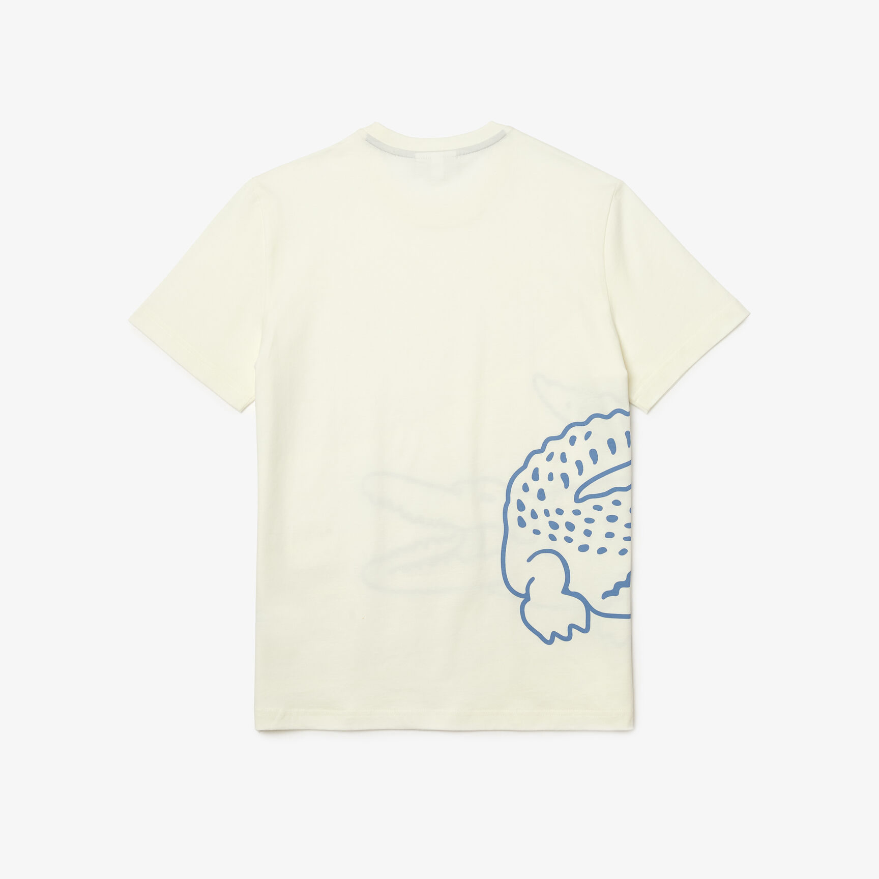 Men&rsquo;s Crew Neck Crocodile Print Organic Cotton T-shirt