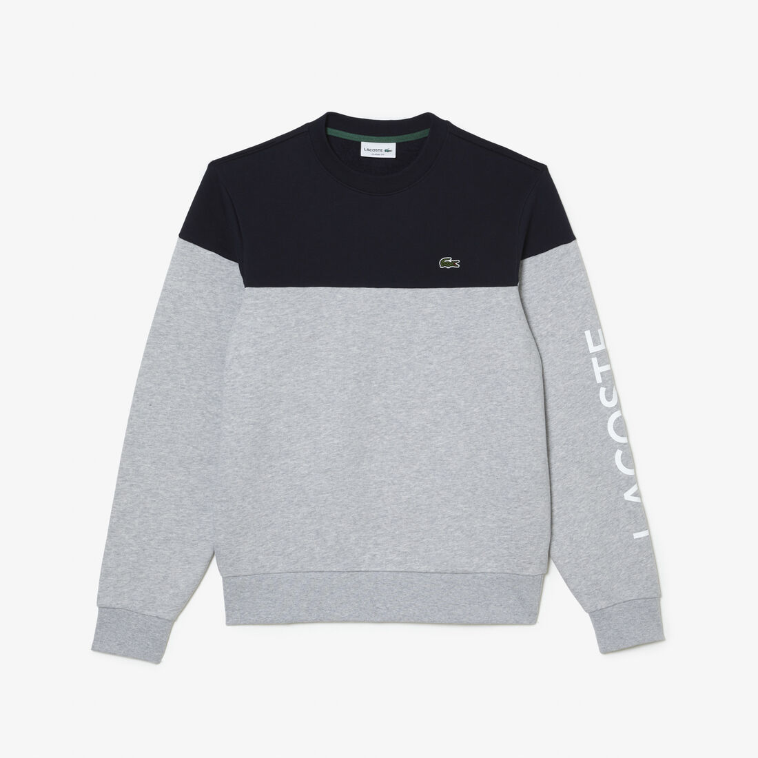 Men’s Lacoste Classic Colourblock Branded Sweatshirt
