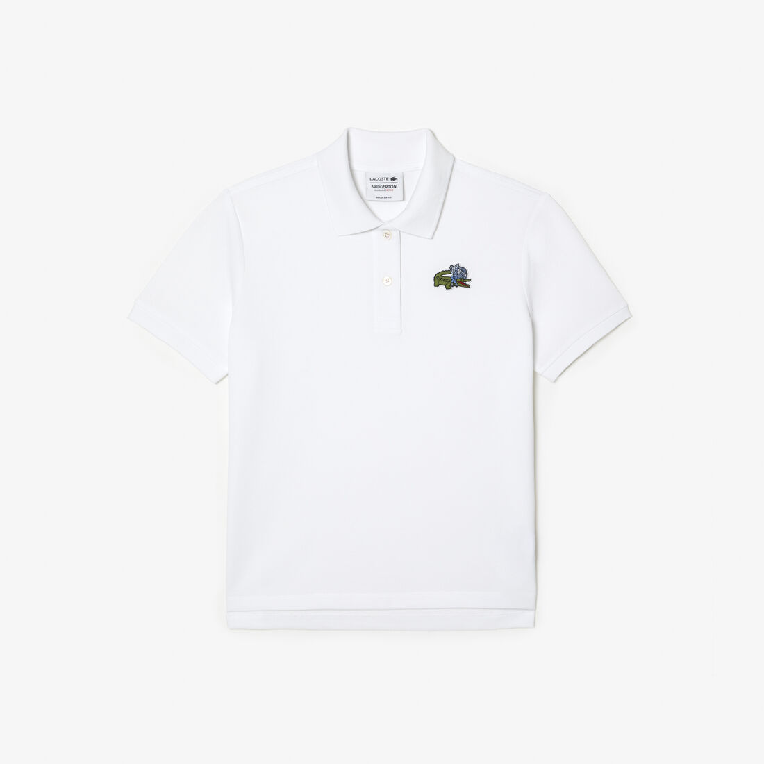 Women's Lacoste x Netflix Crocodile Show Print Polo Shirt Women's Lacoste x Netflix Crocodile Show Print Polo Shirt