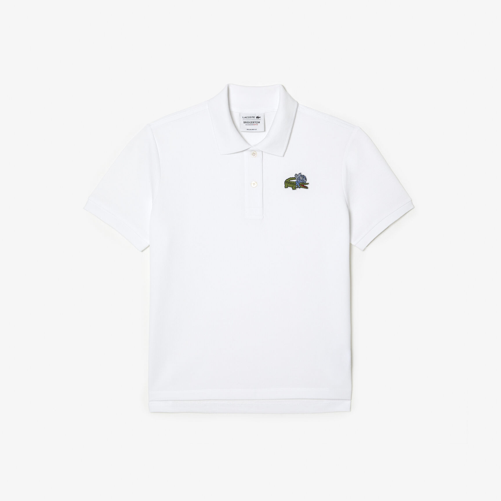 Women's Lacoste x Netflix Crocodile Show Print Polo Shirt Women's Lacoste x Netflix Crocodile Show Print Polo Shirt