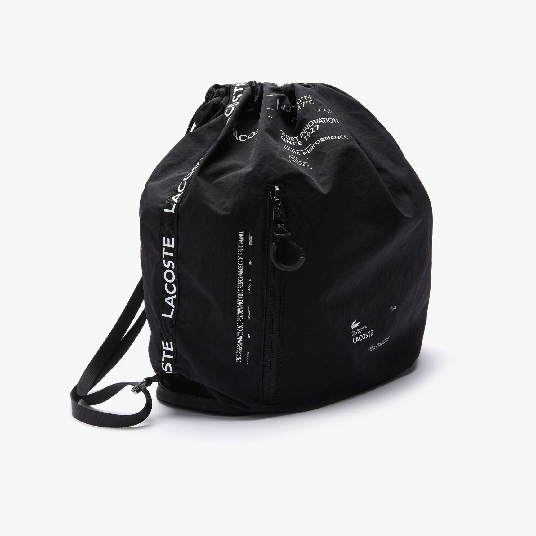 Unisex Branded Band Foldable Nylon Backpack Unisex Branded Band Foldable Nylon Backpack