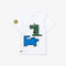 Boys' Crew Neck Croc Print Cotton T-shirt lacoste boys crew neck croc print cotton t shirt