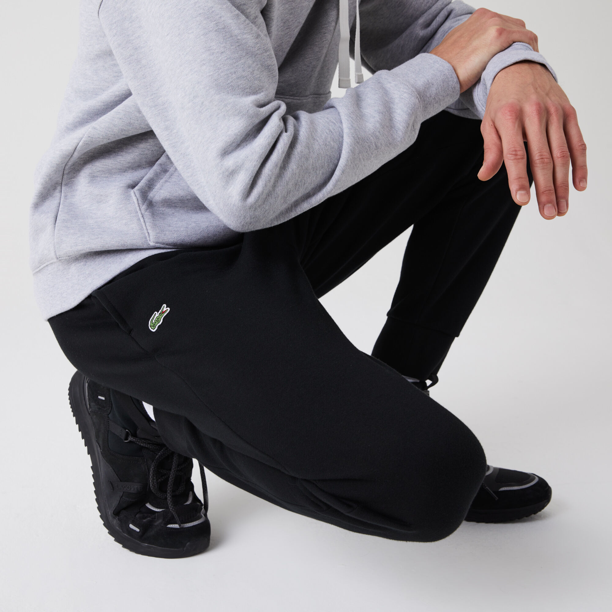 Men's Lacoste SPORT Cotton Fleece Tennis Sweatpants Men's Lacoste SPORT Cotton Fleece Tennis Sweatpants