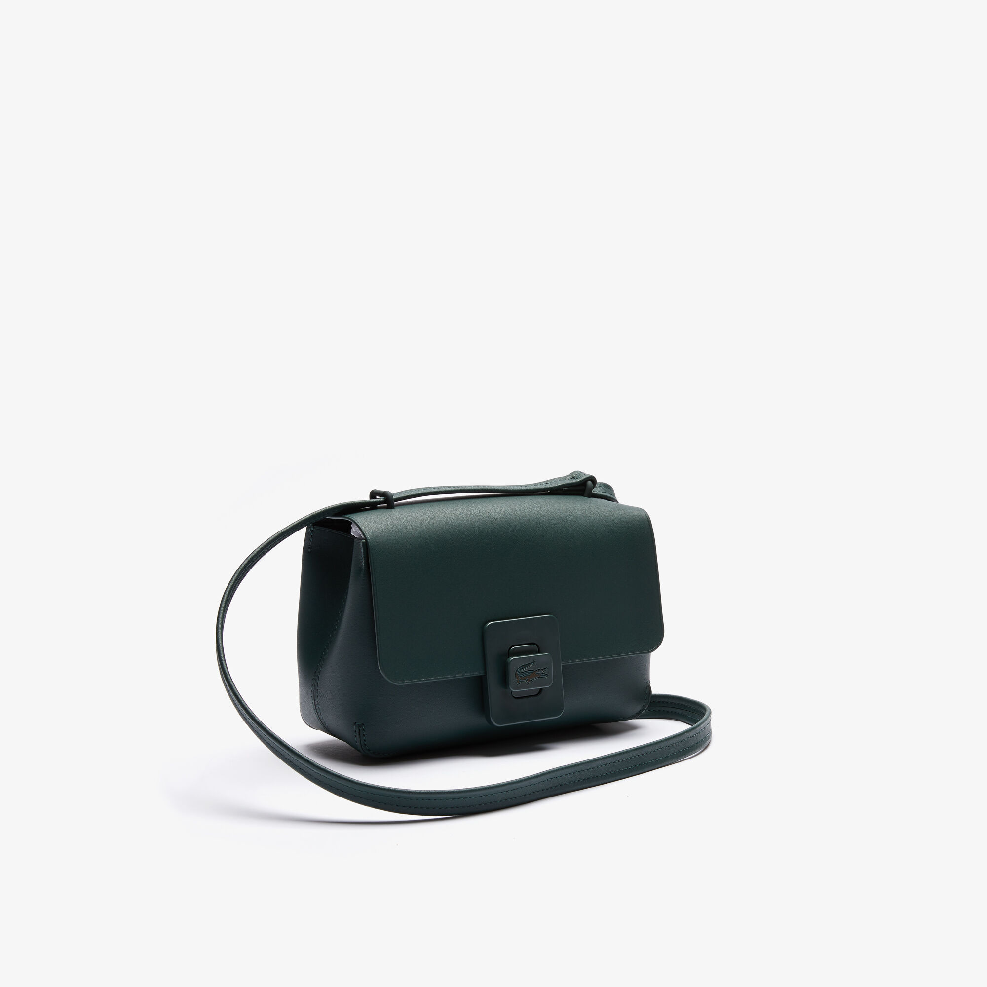 Women’s Croco Turn Crocodile Clasp Leather Shoulder Bag Women’s Croco Turn Crocodile Clasp Leather Shoulder Bag