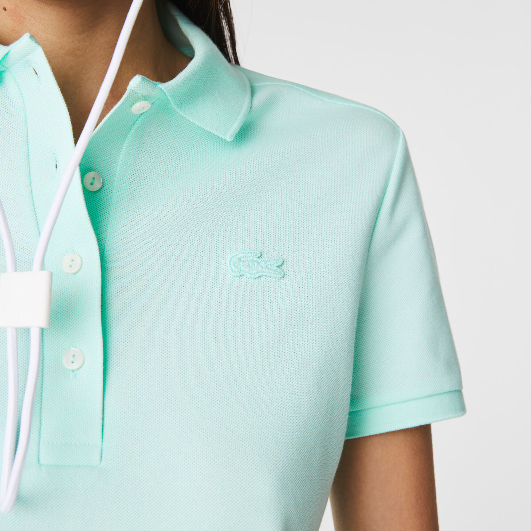 L.12.D Slim Fit Stretch Petit Pique Polo Shirt