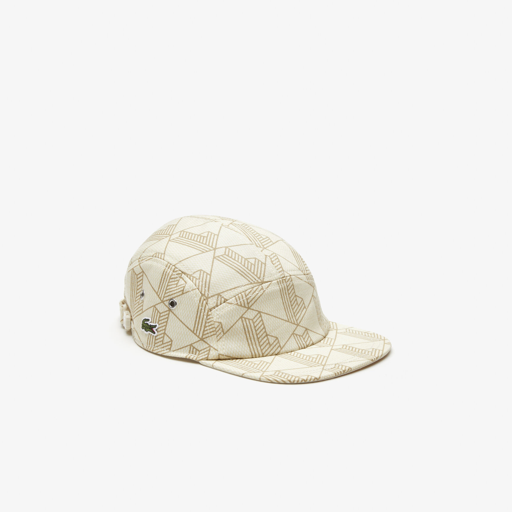 Unisex Lacoste Monogram Print Cotton Twill Cap Unisex Lacoste Monogram Print Cotton Twill Cap