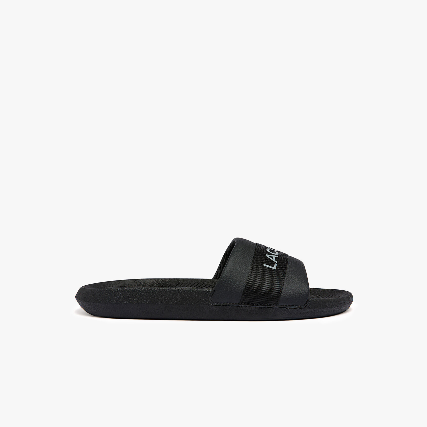 Men's Croco Slides Textile Logo