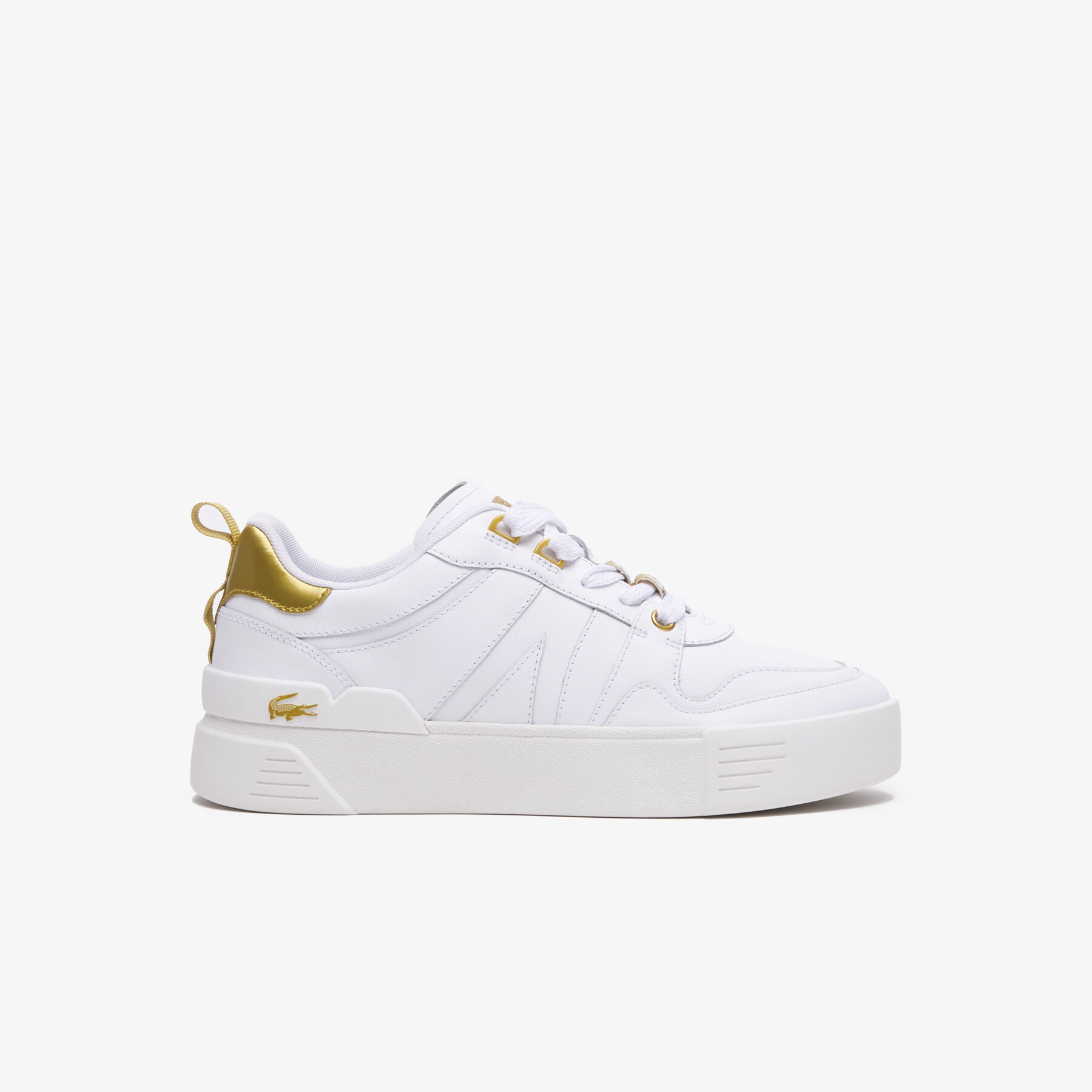 Women's Lacoste L002 Leather Trainers women s lacoste l002 leather trainers