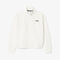 lacoste relaxed fit zipped badge sweatshirt