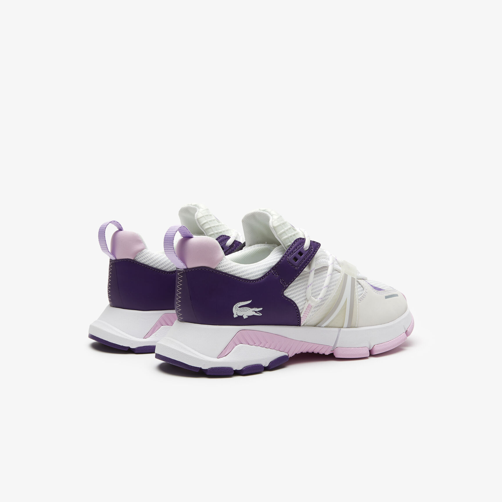 Women's Lacoste L003 Textile Colour-Pop Trainers Women's Lacoste L003 Textile Colour-Pop Trainers