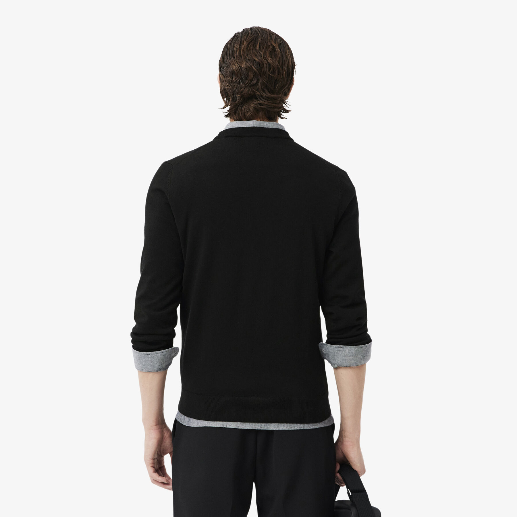 Merino Wool Crew Neck Sweater lacoste merino wool crew neck sweater