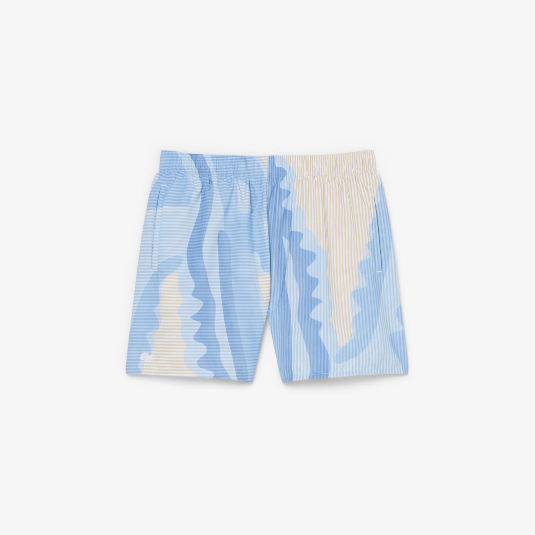 Mid Length Striped Swim Trunks Mid Length Striped Swim Trunks