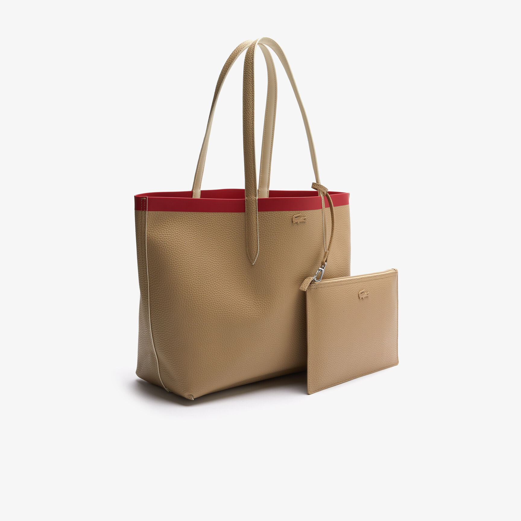 Women's Anna Removable Zip Pouch Canvas Large Shopper Bag Women's Anna Removable Zip Pouch Canvas Large Shopper Bag