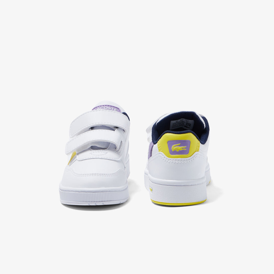 Infants' Lacoste T-Clip Synthetic Colour-Pop Trainers Infants' Lacoste T-Clip Synthetic Colour-Pop Trainers