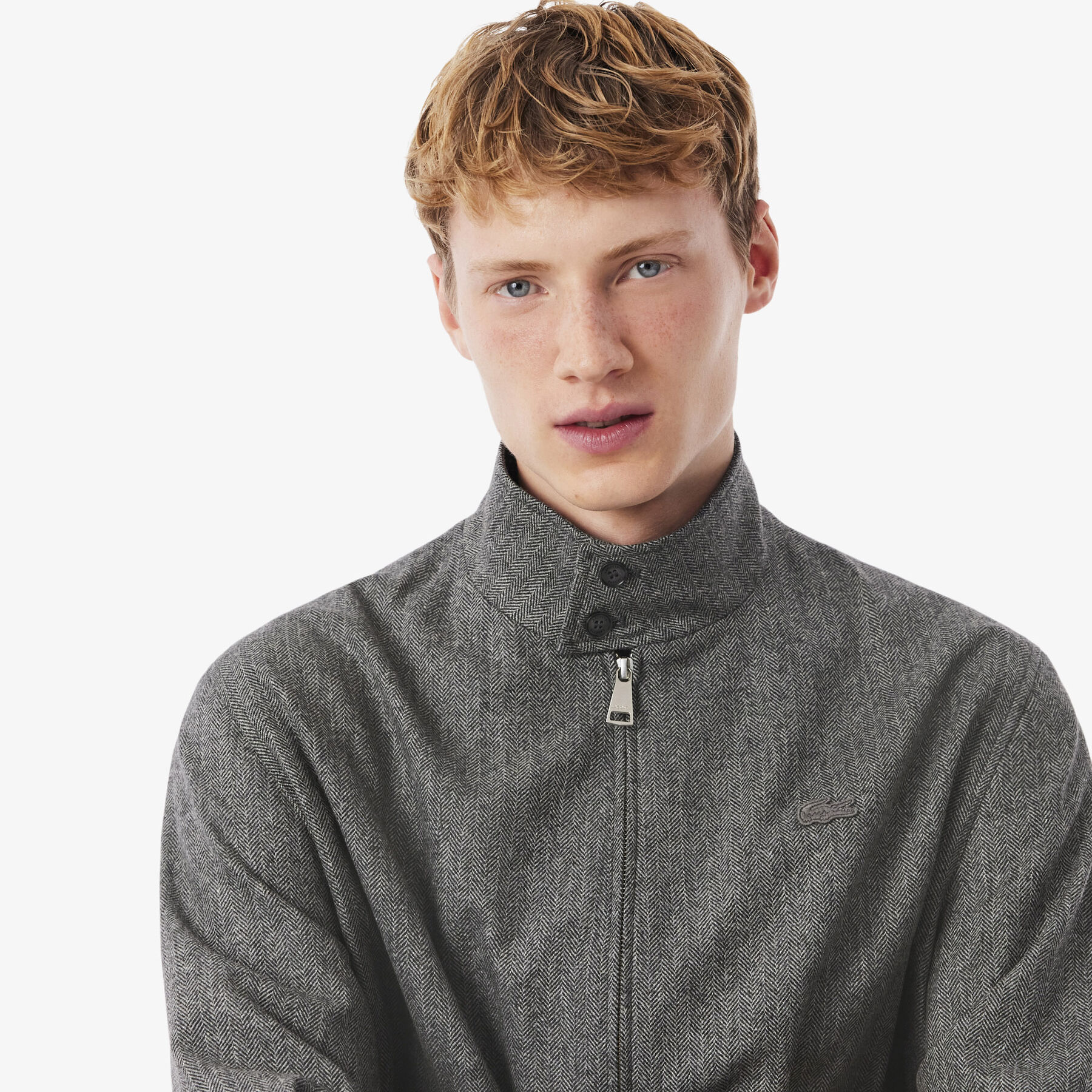 Wool Harrington Jacket lacoste wool harrington jacket