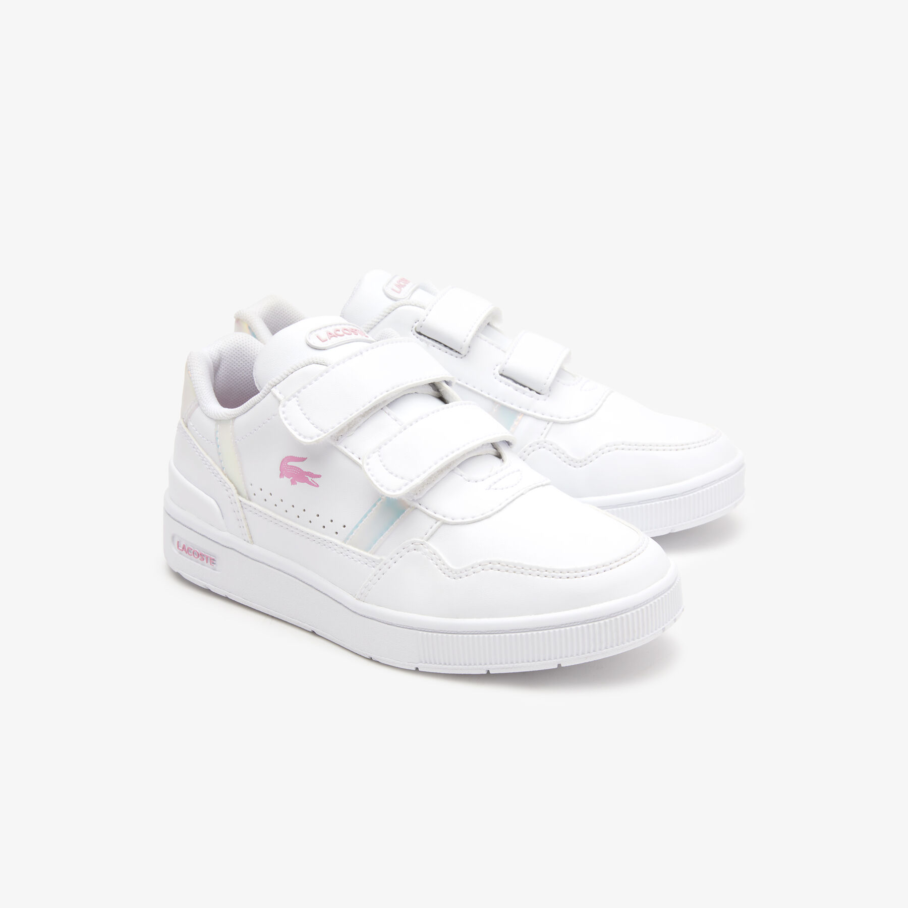 Children's T-Clip Synthetic Popped Heel Sneakers lacoste children s t clip synthetic popped heel sneakers