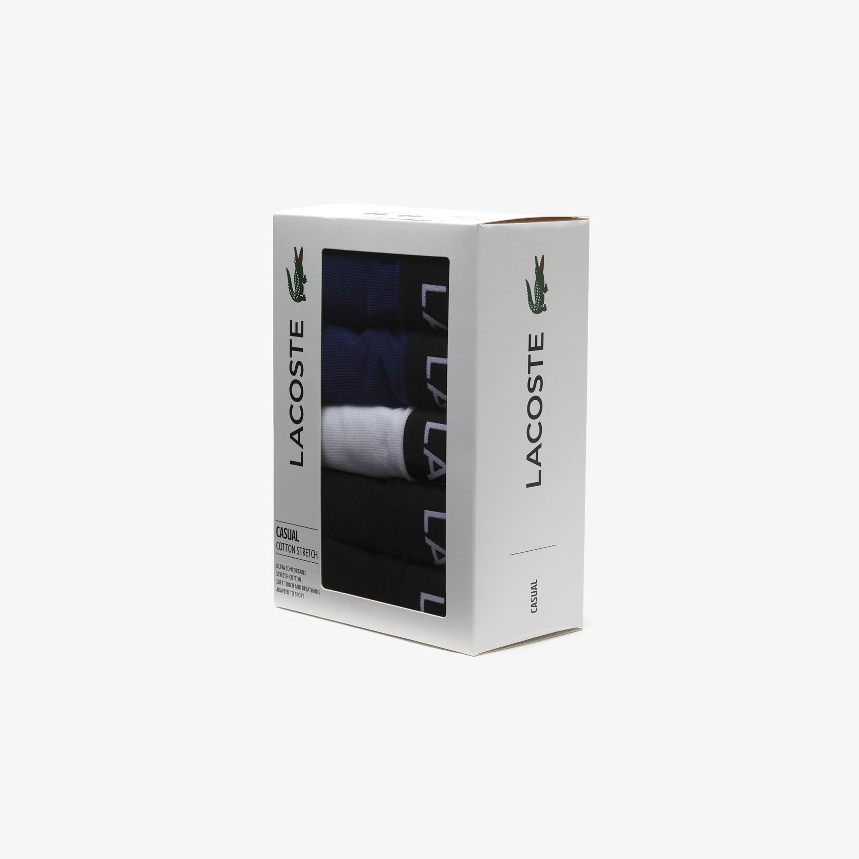 Men's 5-pack Lacoste Stretch Cotton Trunks Men's 5-pack Lacoste Stretch Cotton Trunks