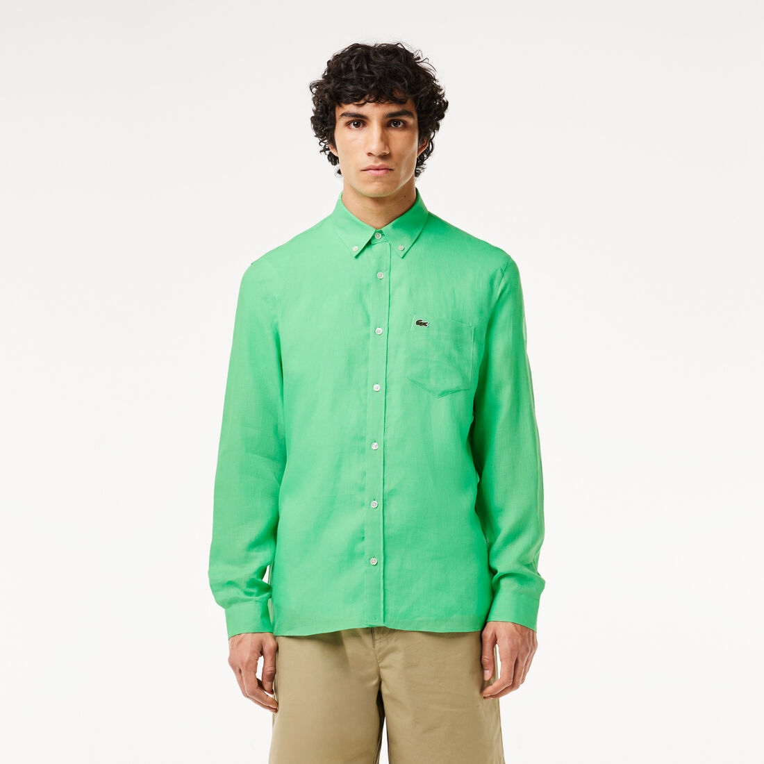 Regular Fit Linen Shirt