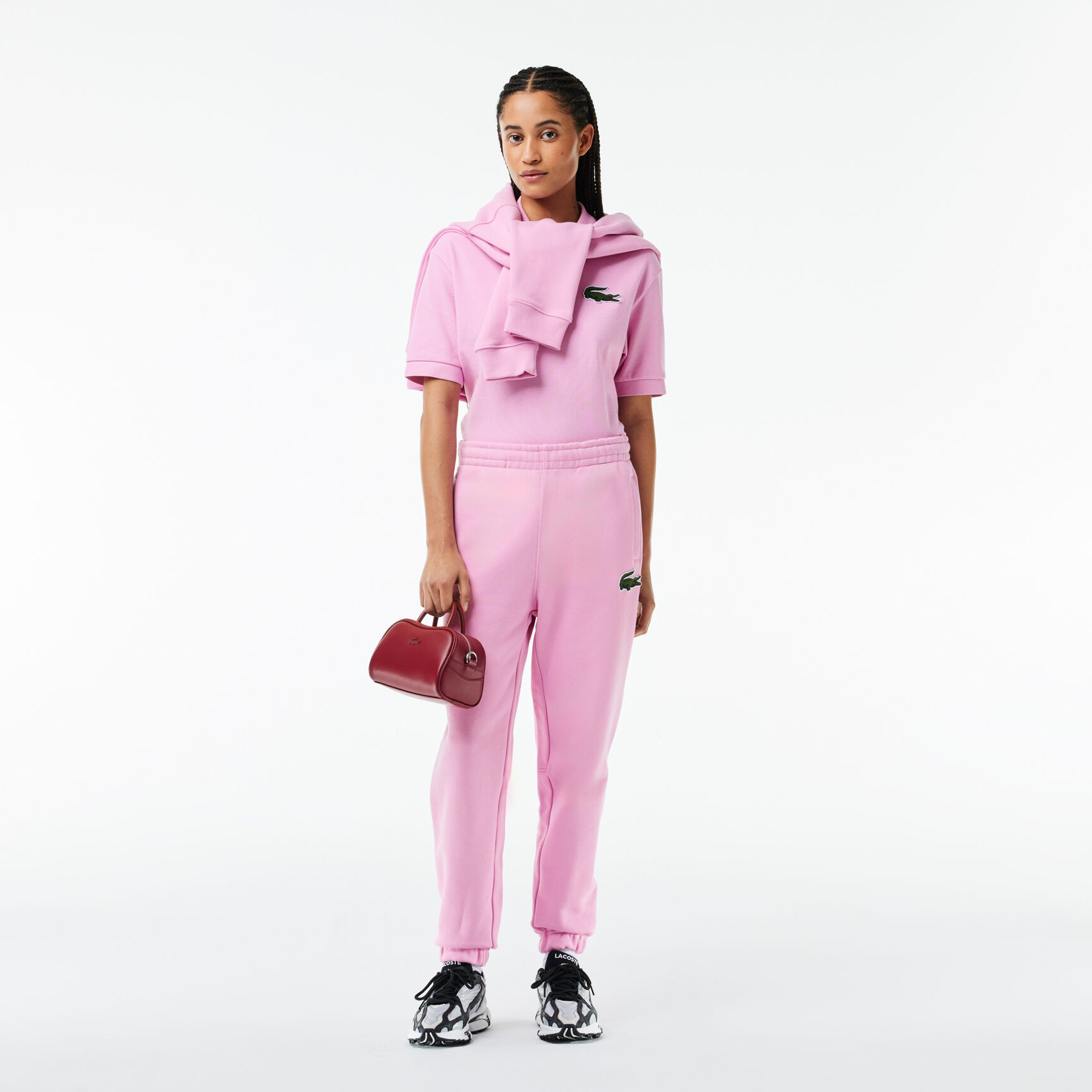 تي شيرت بولو بيتي بيكيه قطن قَصّة ضيقة من مجموعة Original L.12.12