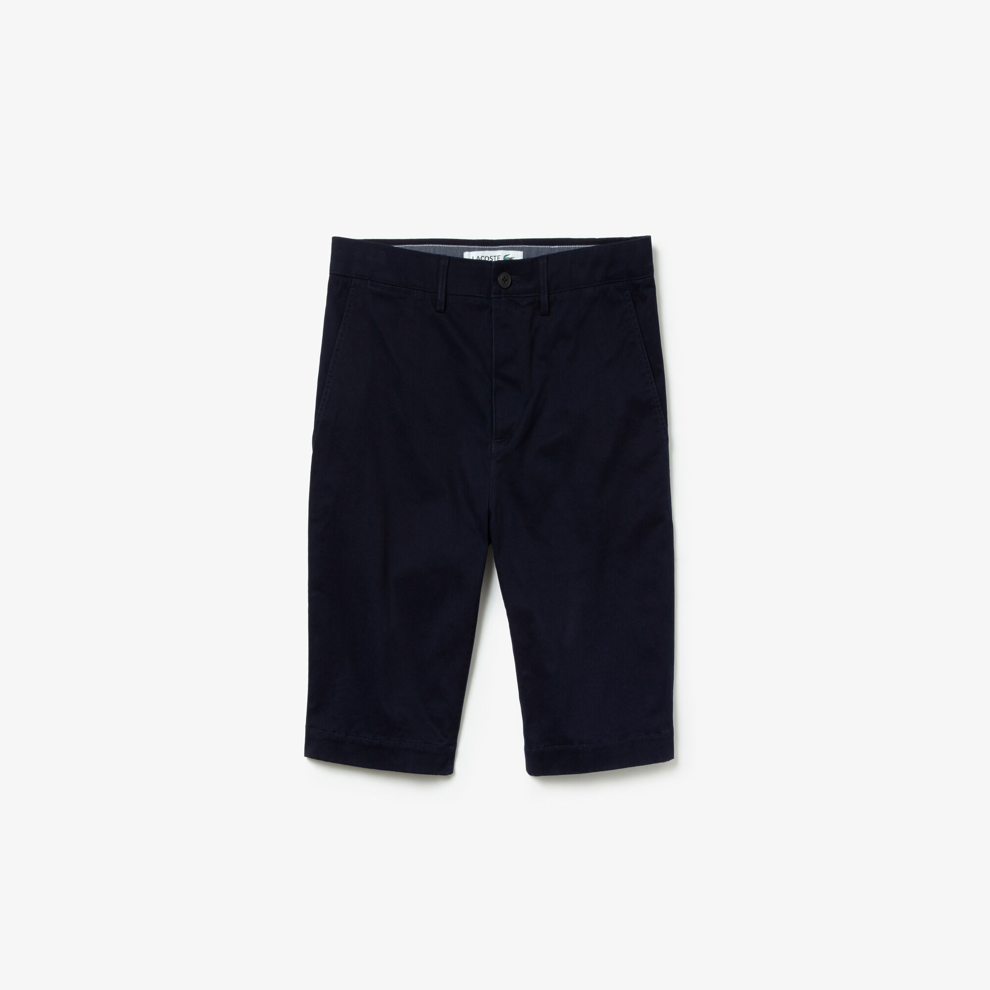 Men's Slim Fit Stretch Gabardine Bermuda Shorts Men's Slim Fit Stretch Gabardine Bermuda Shorts