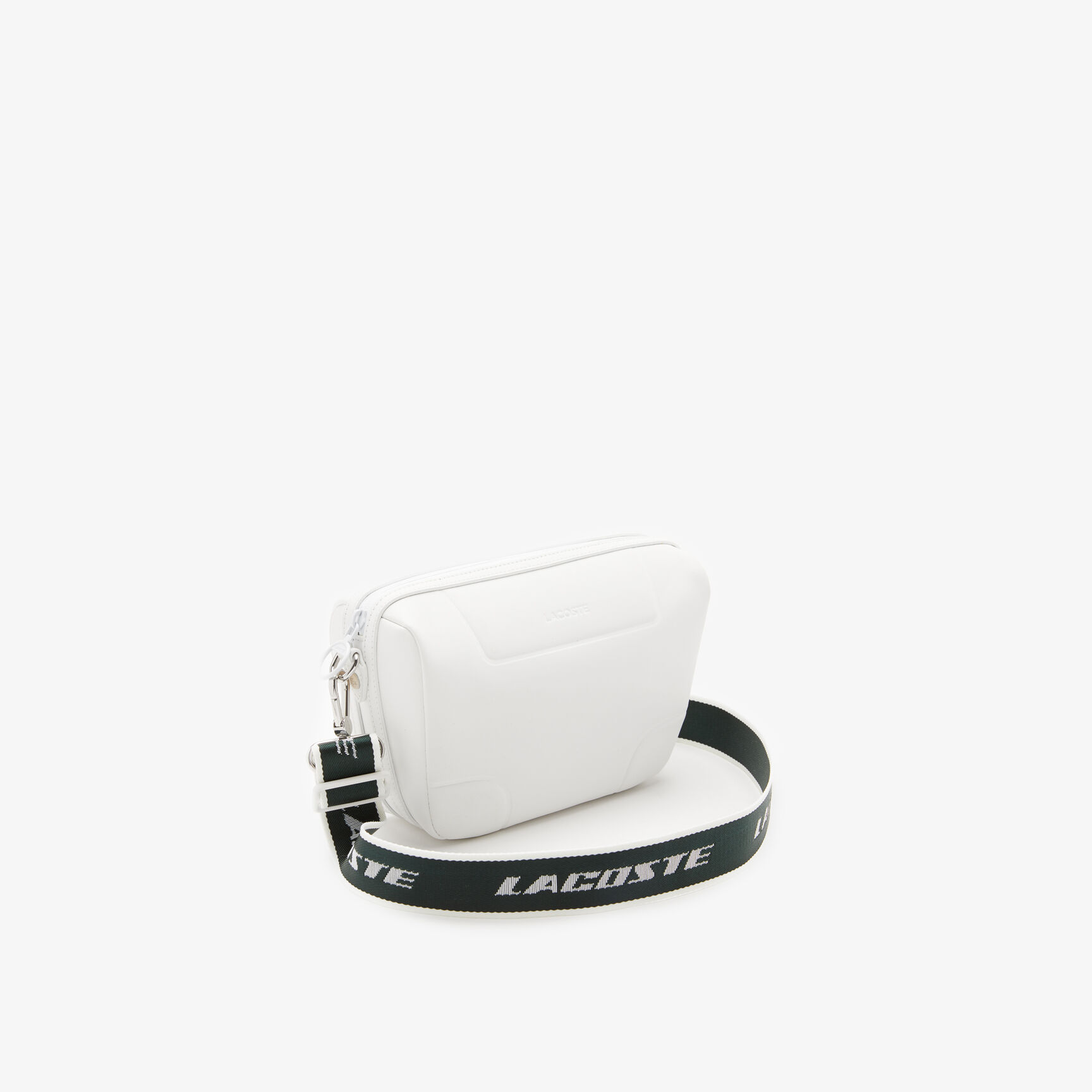 حقيبة كروس لاكوست بحمالة مزينة بشعار الماركة للنساء حقيبة كروس لاكوست بحمالة مزينة بشعار الماركة للنساء