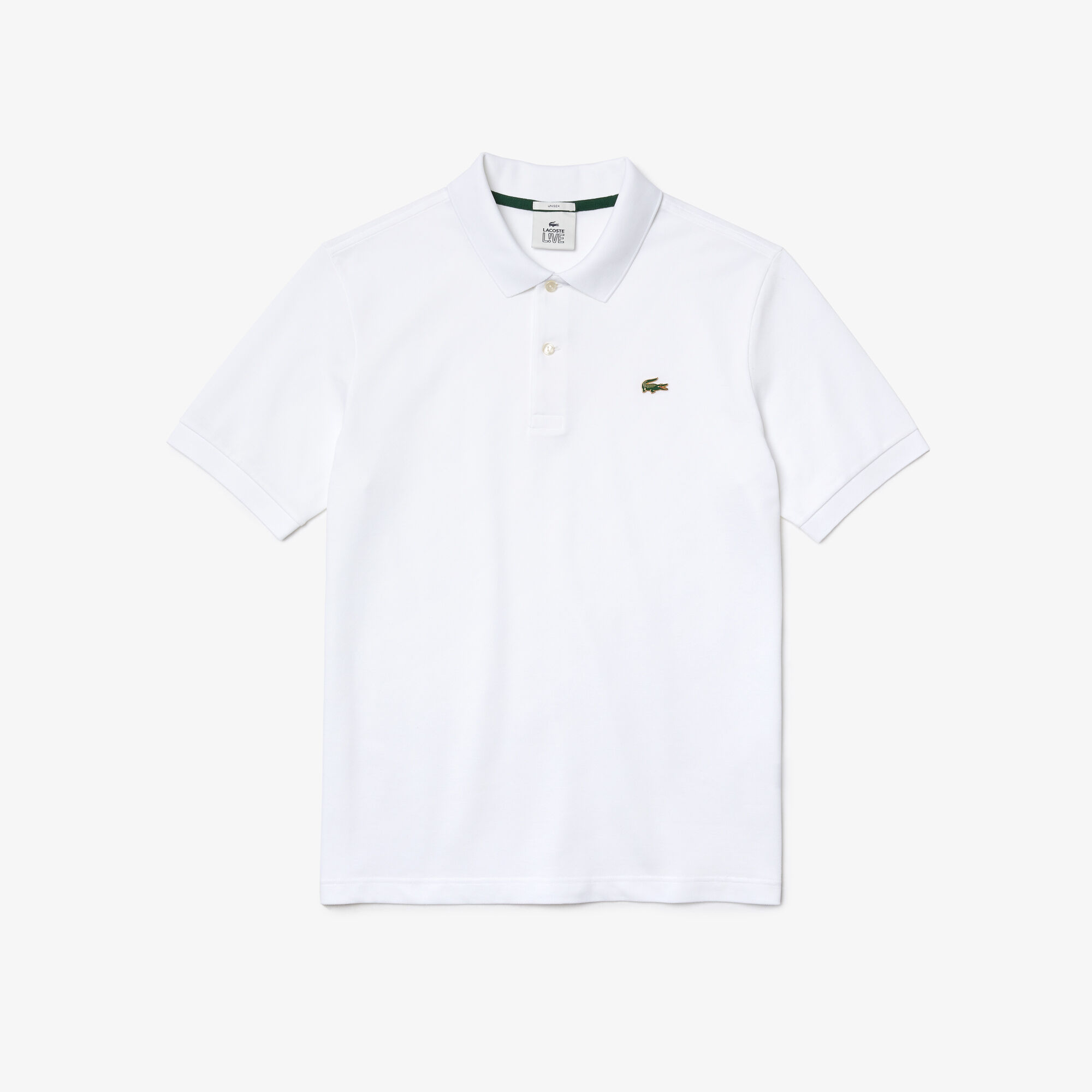 قميص بولو من بيكيه القطن المرن قصة اعتيادية مجموعة Lacoste LIVE للجنسين قميص بولو من بيكيه القطن المرن قصة اعتيادية مجموعة Lacoste LIVE للجنسين