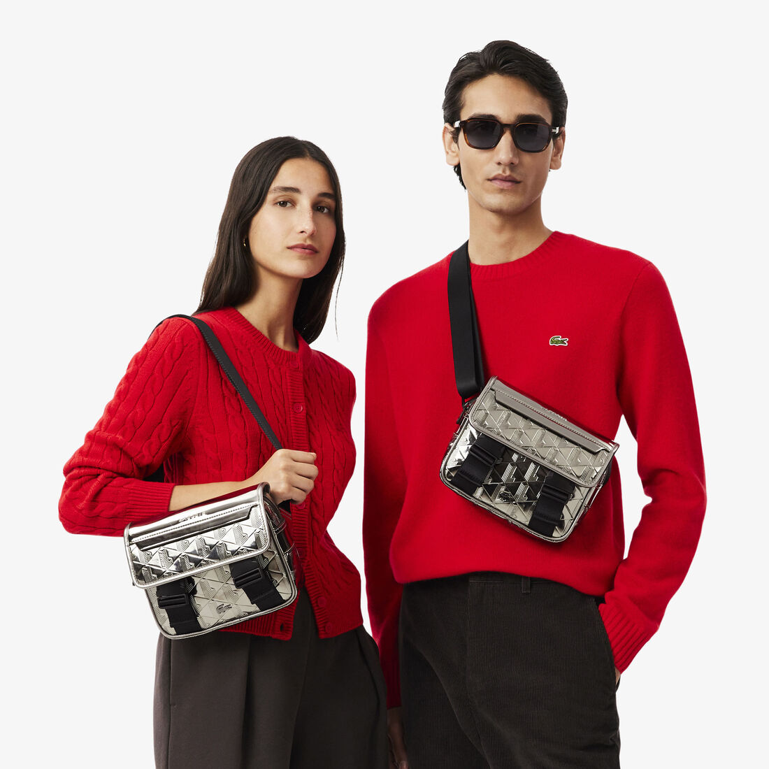 The Blend Silver Messenger Bag The Blend Silver Messenger Bag