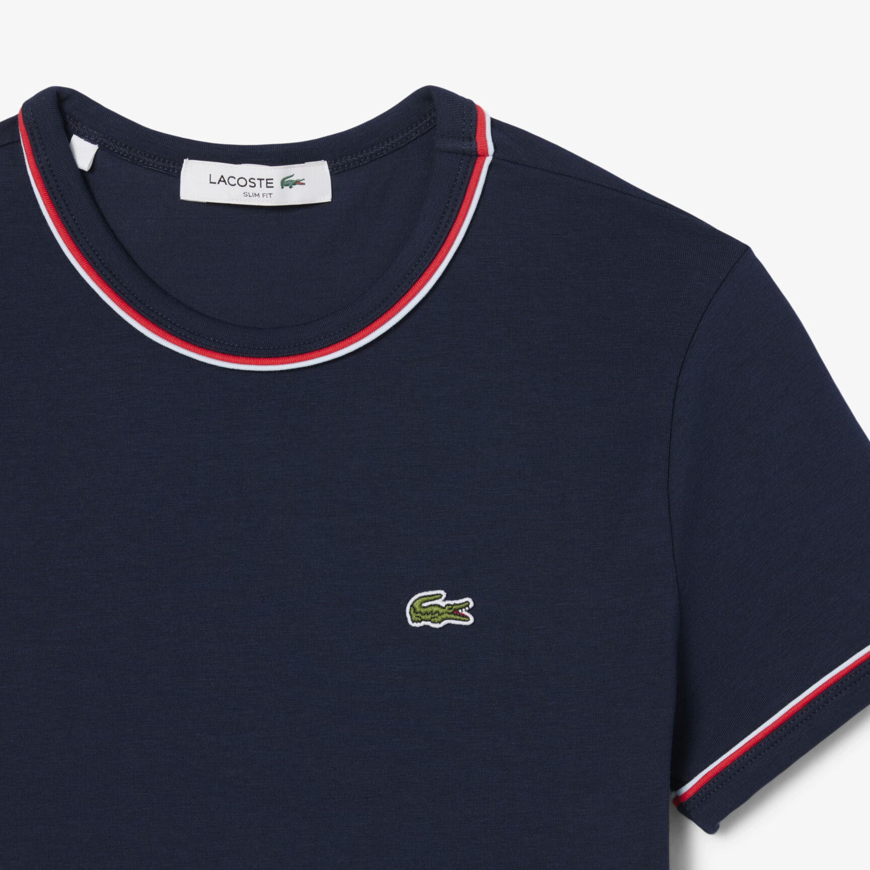 Contrast Accent Jersey T-shirt