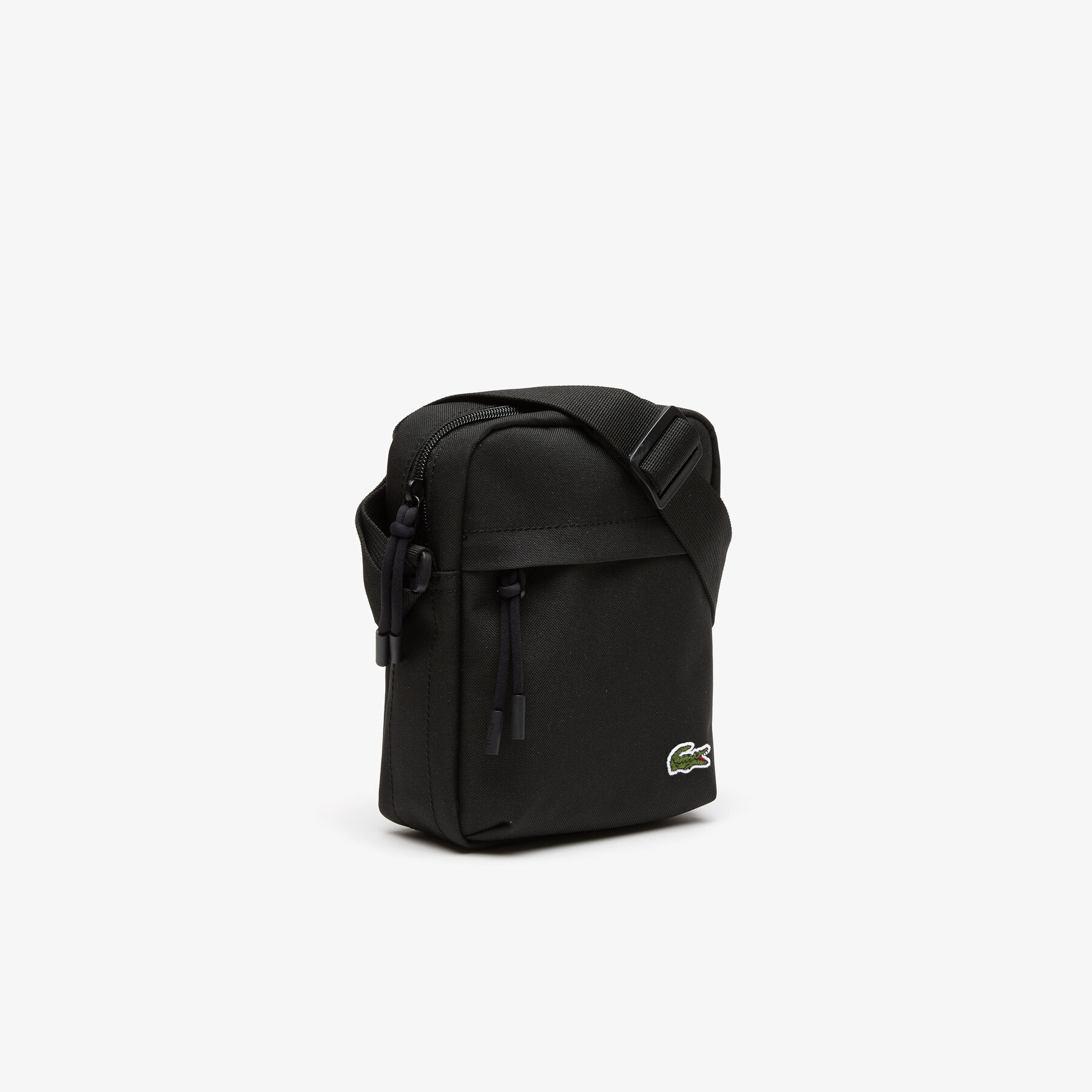 unisex lacoste zip crossover bag